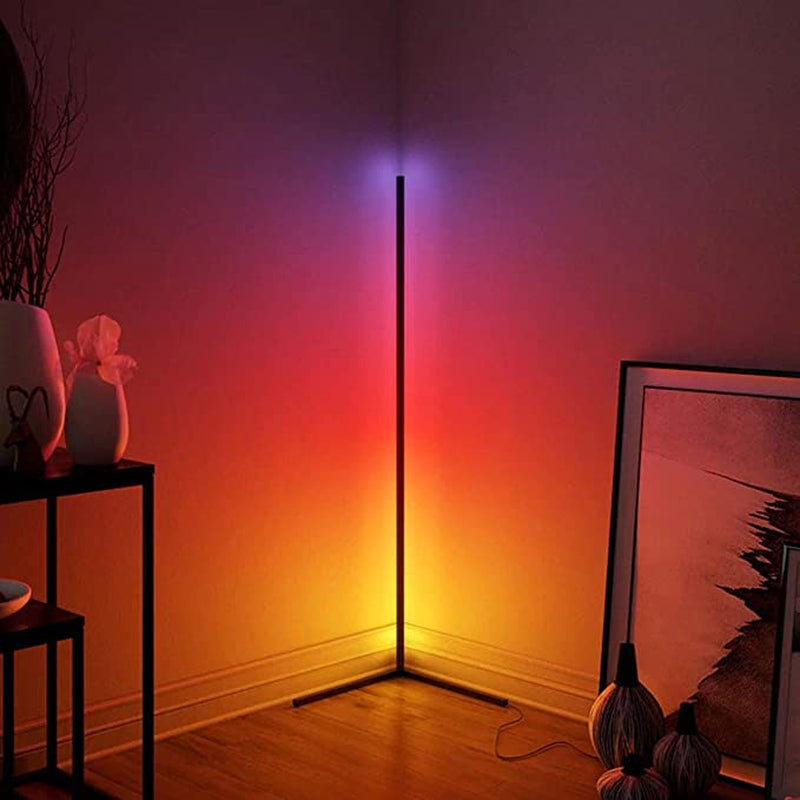 "AuraCorner RGB Floor Lamp – Create the Perfect Vibe Instantly"